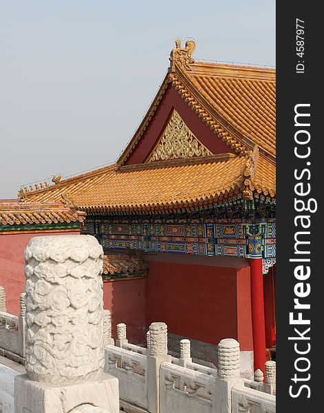 Forbidden City, walled center of Beijing (China) which housed the Imperial palace and offices (now the site of museums). Forbidden City, walled center of Beijing (China) which housed the Imperial palace and offices (now the site of museums)