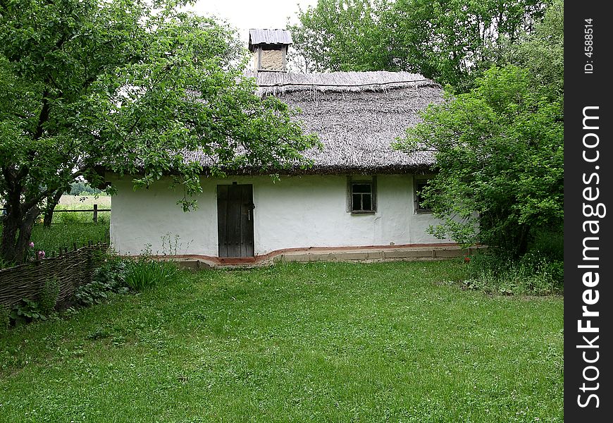 Ukrainian old country house