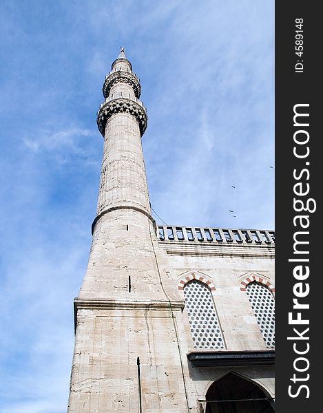 SultanAhmet (blue) Mosque, Istanbul, Turkey.