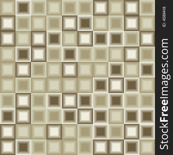 Brown Tile Pattern