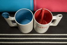 Coffee Set Royalty Free Stock Photos Coffee Set Royalty Free Stock Photos