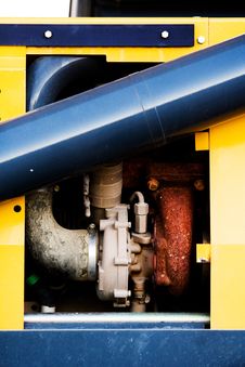 Compact Wheel Loader Truck Engine Stock Photography Compact Wheel Loader Truck Engine Stock Photography