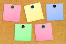 Colorful Note Paper Royalty Free Stock Photo Colorful Note Paper Royalty Free Stock Photo