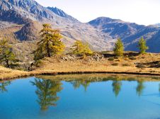 Mountain Lake Reflections Stock Images Mountain Lake Reflections Stock Images