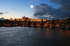 The Famous Prague Castle Royalty Free Stock Photo The Famous Prague Castle Royalty Free Stock Photo