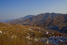 Residences In Mountain Area Stock Image Residences In Mountain Area Stock Image