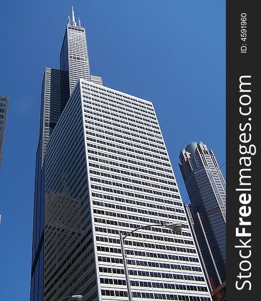 Skyscrapers in downtown Chicago, Illinois