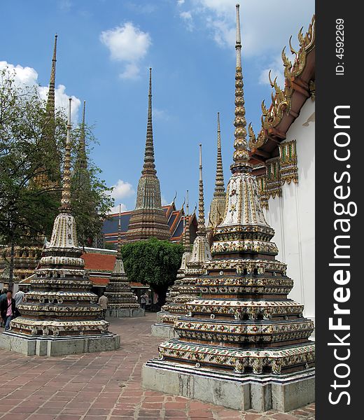 Wat Po temple in Bangkok