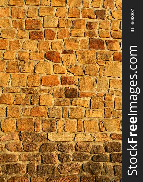 Stone wall for texture background