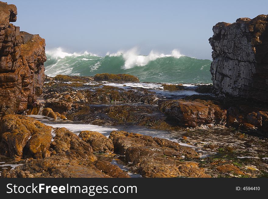 Atlantic ocean cape of good hope