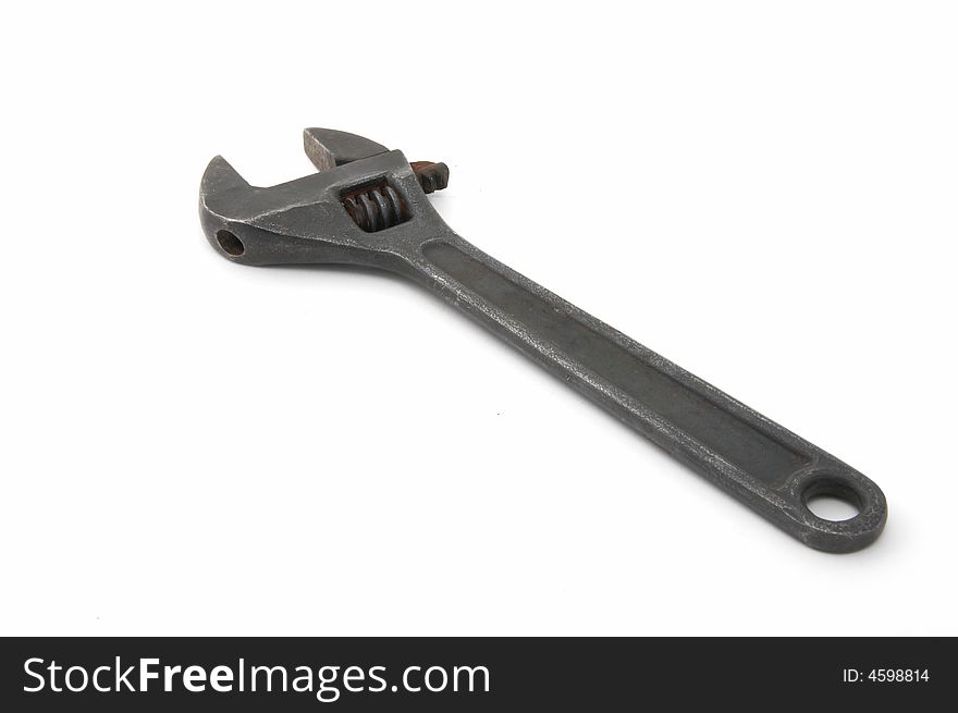 Iron adjustable spanner