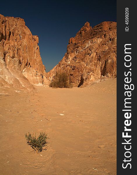 Coloured Canyon on Sinai, Egypt