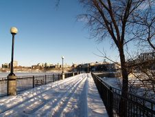 Frozen Marina Royalty Free Stock Photos Frozen Marina Royalty Free Stock Photos