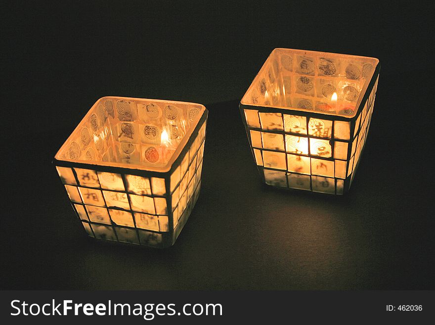 Beautiful chinese candles burning. Beautiful chinese candles burning