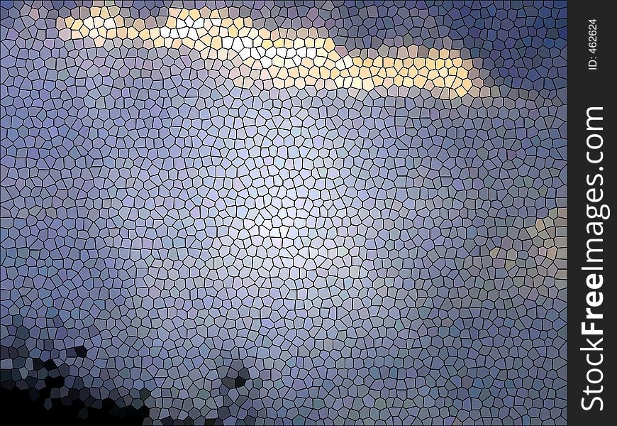 A PICTURE OF THE SKY WITH RAYS OF LIGHT AND A STAINED GLASS FILTER APPLIED. A PICTURE OF THE SKY WITH RAYS OF LIGHT AND A STAINED GLASS FILTER APPLIED.
