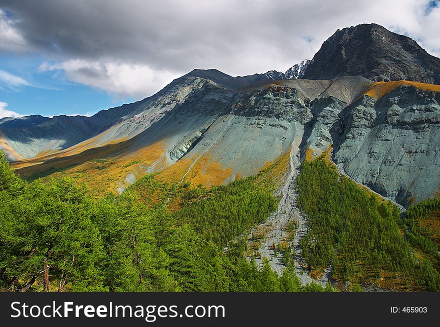 Beautiful mountains, Altay, Russia. Beautiful mountains, Altay, Russia