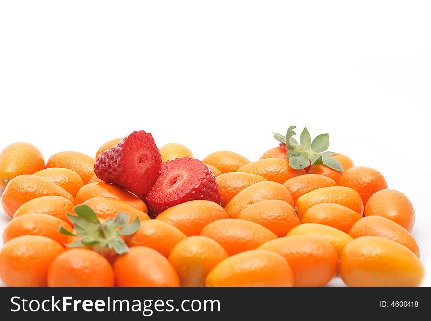 Strawberry And Kumquats