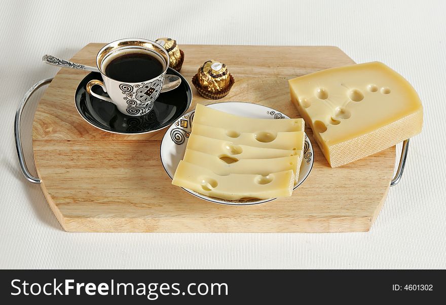 Cheese With Coffee