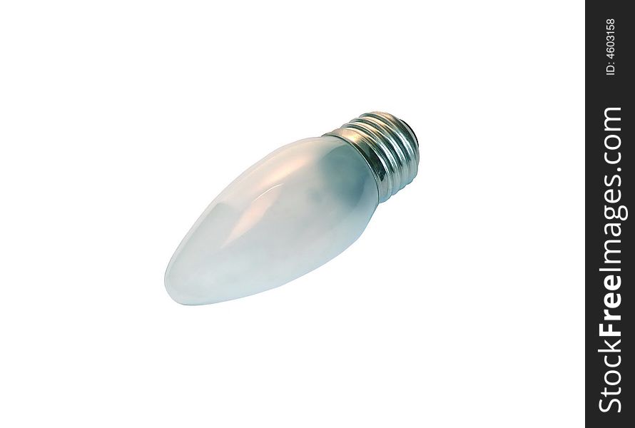 Bulb on a white background