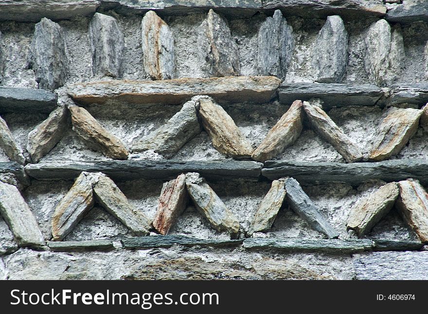 Pietr architectural detail in an ancient church. Pietr architectural detail in an ancient church