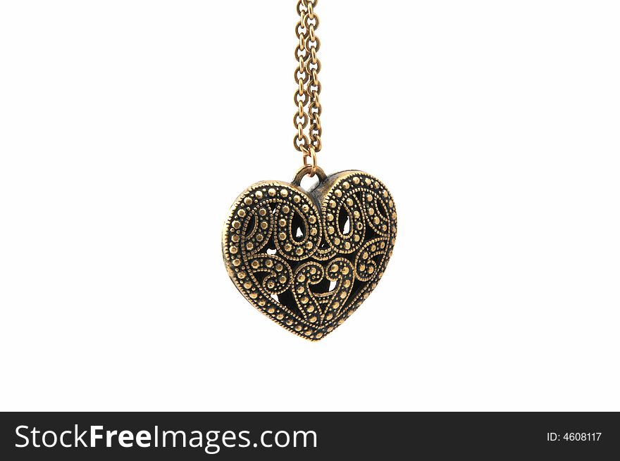 Pendant on a white background