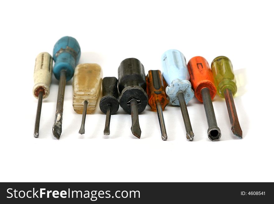 Old screw-drivers