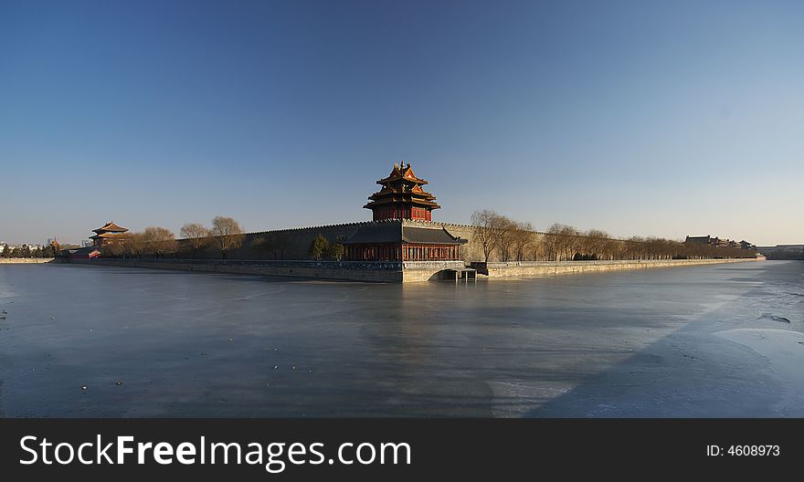 China,Beijing,Tiananmen,Purple Forbidden City,the imperial palace. China,Beijing,Tiananmen,Purple Forbidden City,the imperial palace.