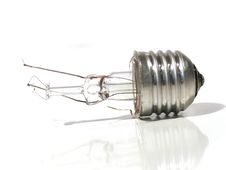 The Burned-out Light Bulb. Lamp. Stock Photos The Burned-out Light Bulb. Lamp. Stock Photos