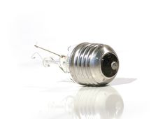 The Burned-out Light Bulb. Lamp. Royalty Free Stock Photography The Burned-out Light Bulb. Lamp. Royalty Free Stock Photography