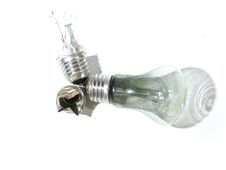 The Burned-out Light Bulb. Lamp. Royalty Free Stock Photo The Burned-out Light Bulb. Lamp. Royalty Free Stock Photo