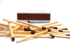 Matches And A Box Stock Photo Matches And A Box Stock Photo