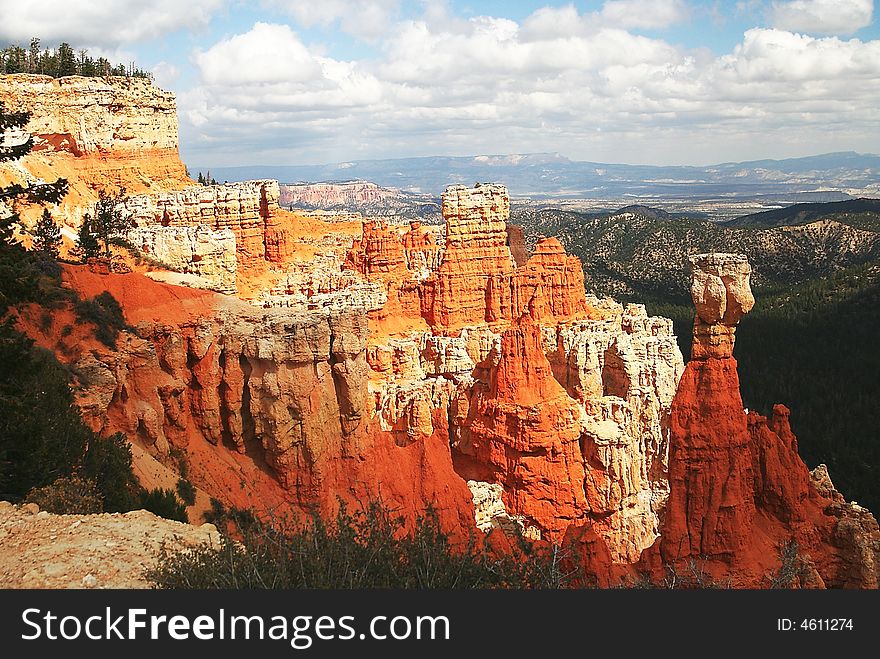 View of Bryce Canyon NP