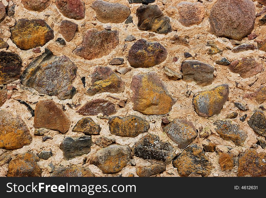 Abstract Stone Wall