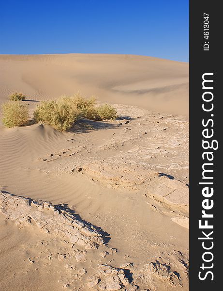 Sand dunes in Death Valley