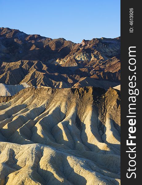 Death valley Zabriskie point ca