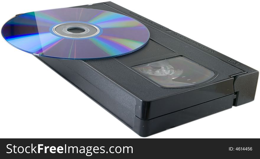 Isolated video-tape and dvd. Isolated video-tape and dvd