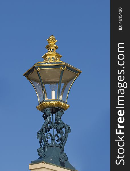 Lantern at Paleis Het Loo (Royal Palace in Apeldoorn, The Netherlands). Lantern at Paleis Het Loo (Royal Palace in Apeldoorn, The Netherlands)