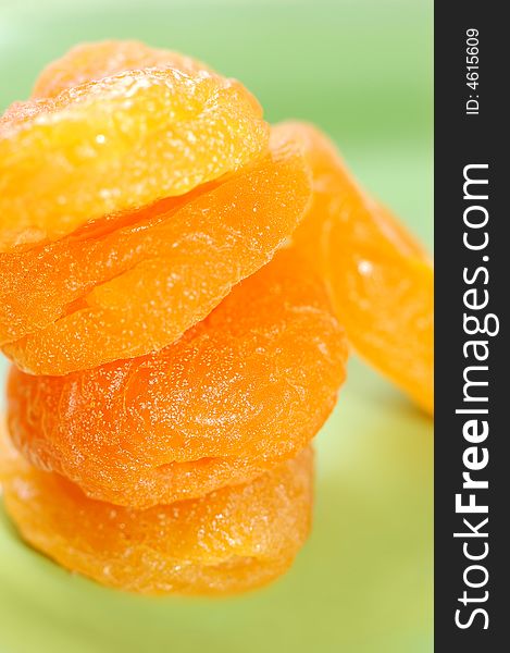 Apricot fruit dessert