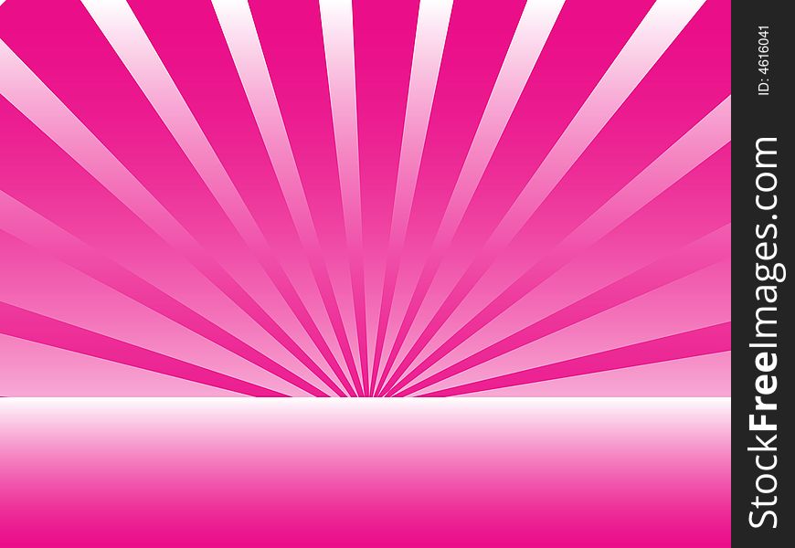 Pink sunbeam texture - vector illustration