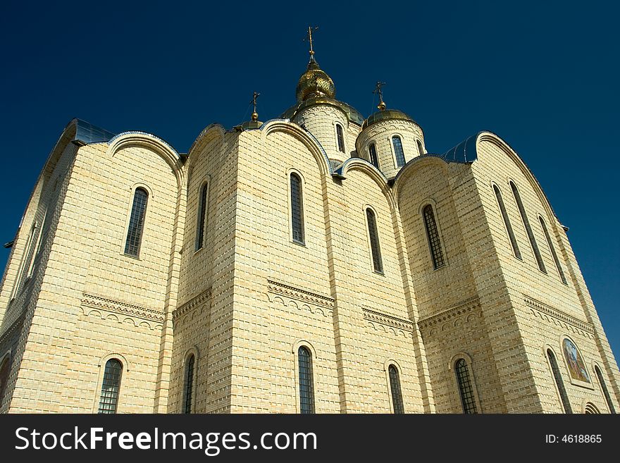 The Orthodox church. It Is Built in 21 centuries. Cherkassy, Ukraine.