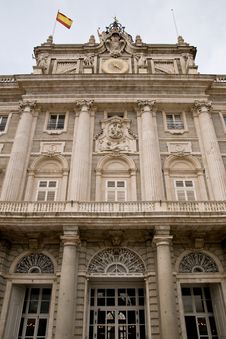 Main Entrance Into Palacio Real , Madrid Stock Photos Main Entrance Into Palacio Real , Madrid Stock Photos