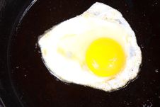 Egg In A Frying Pan Stock Images Egg In A Frying Pan Stock Images