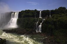 Iguassu (Iguazu; Iguaçu) Falls - Large Waterfalls Royalty Free Stock Image Iguassu (Iguazu; Iguaçu) Falls - Large Waterfalls Royalty Free Stock Image