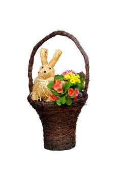 Easter Basket Stock Photography Easter Basket Stock Photography
