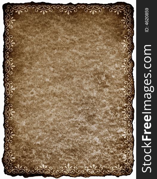 Textured Grunge border for background. Textured Grunge border for background