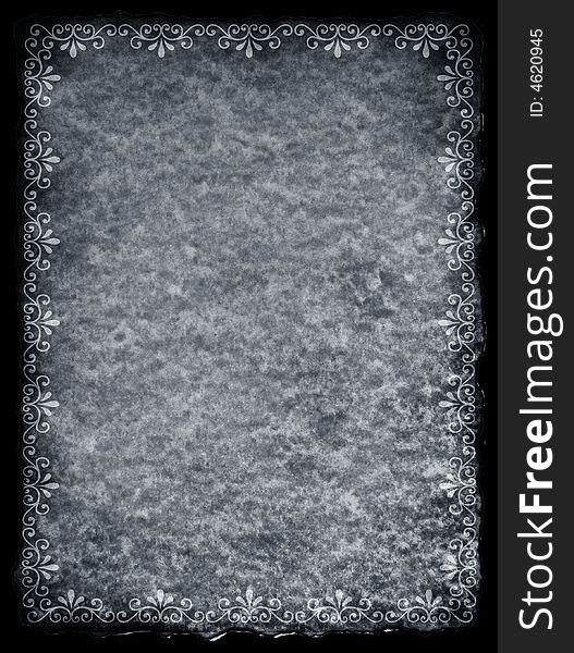 Textured Grunge border for background. Textured Grunge border for background