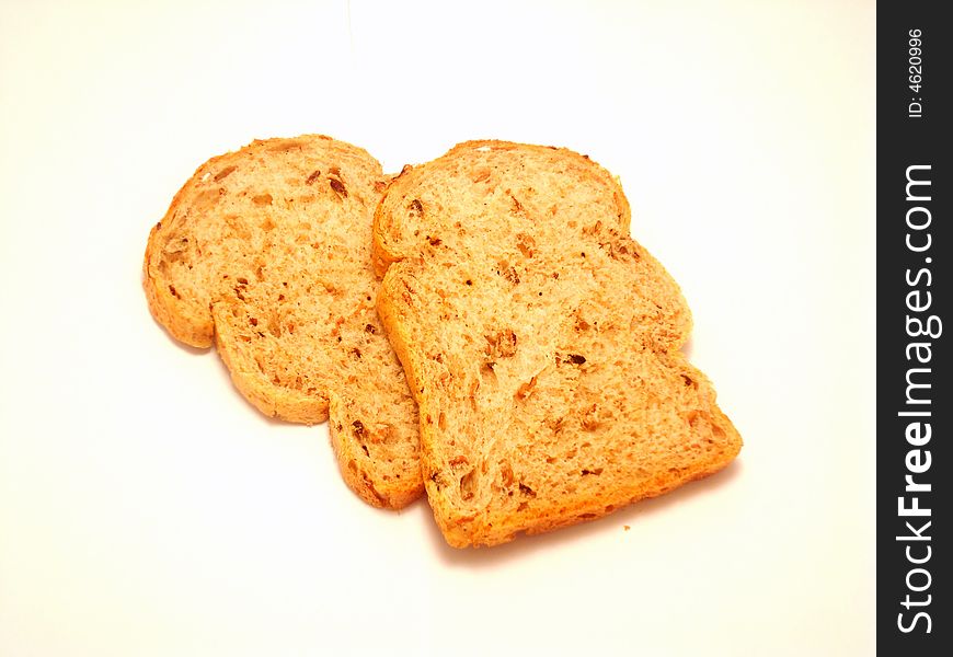His is a picture of some brown bread