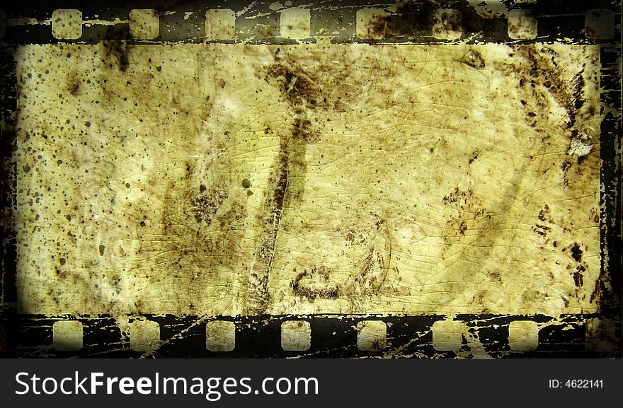 Old film frame