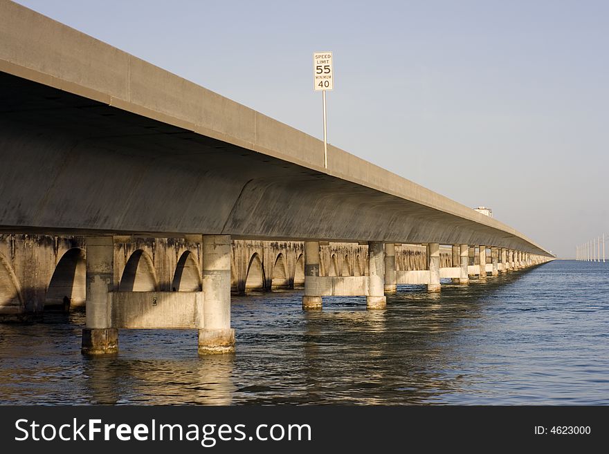 Seven Mile Bridge - Florida Keys.