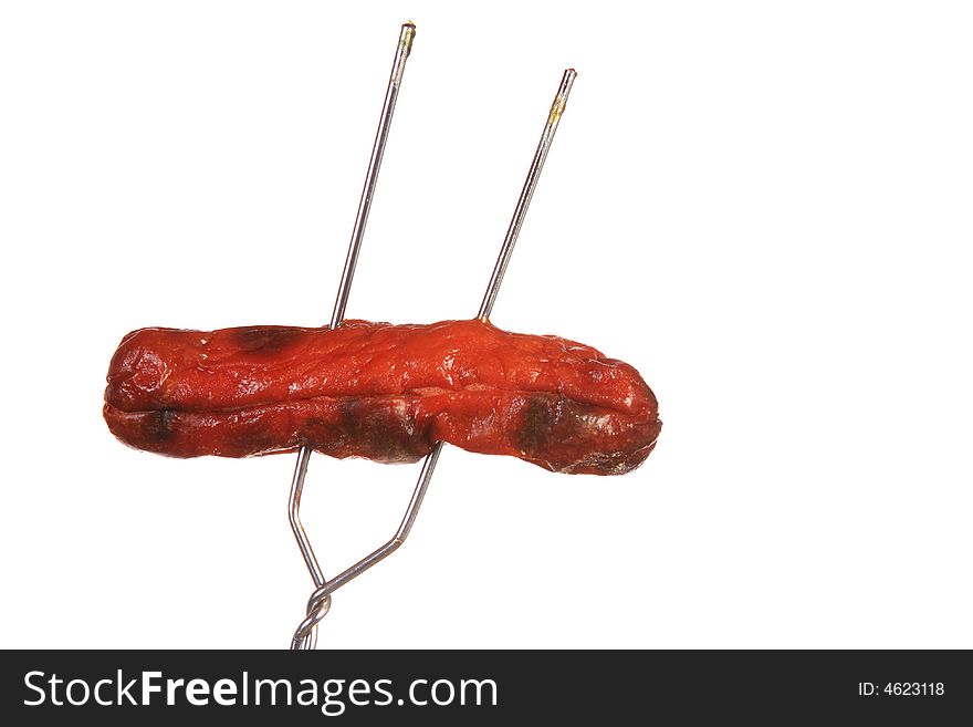 Roasted Hot Dog